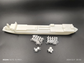1/700 Usns Mercy (t-ah-19) Hospital Ship(full Hull/waterline)